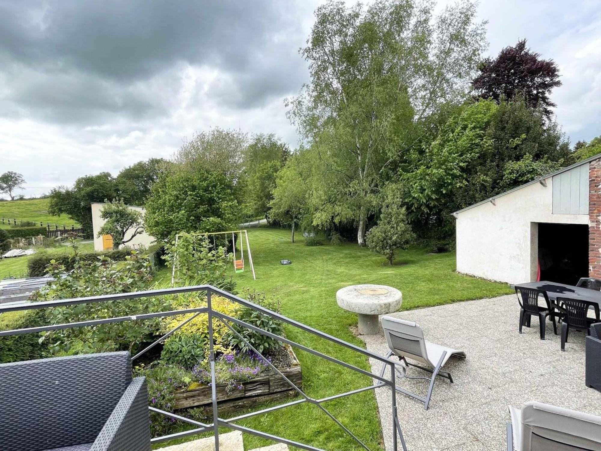 Maison Percheronne Spacieuse Avec Billard, Babyfoot, Et Jardin Clos, Animaux Bienvenus ! - Fr-1-497-65 La Mesniere Exterior photo